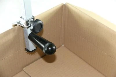 1 St. Kartonriller mit Skalierung, Kartonschneider, Faltkarton Höhe verkleinern