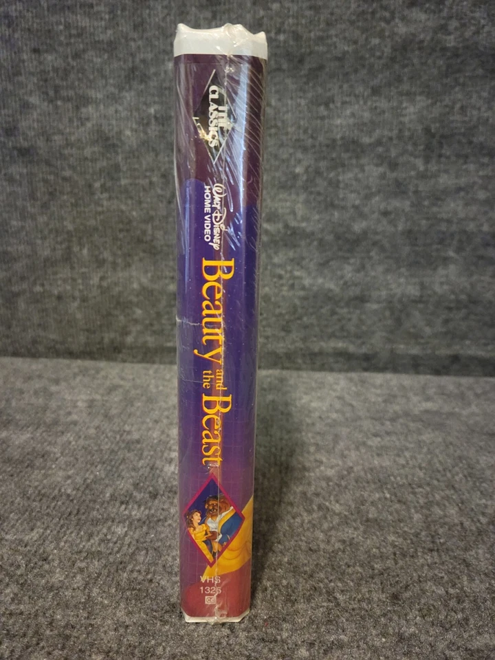 Walt Disney BEAUTY AND THE BEAST VHS Black Diamond Edition Foto 3 de 4