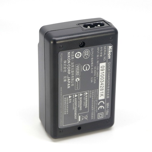 Original Nikon MH-18a Charger For D70 D80 D90 D100 D200 D300 D300s D700 EN-EL3e - Picture 4 of 6