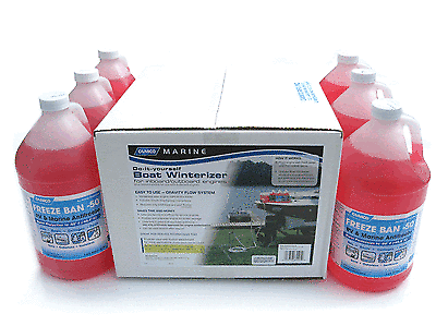 camco marine diy boat motor winterizing/antifreeze kit