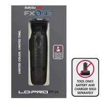 BaBylissPRO FXONE LO-PROFX Trimmer Matte Black  (TOOL ONLY)  | FX729MBLT