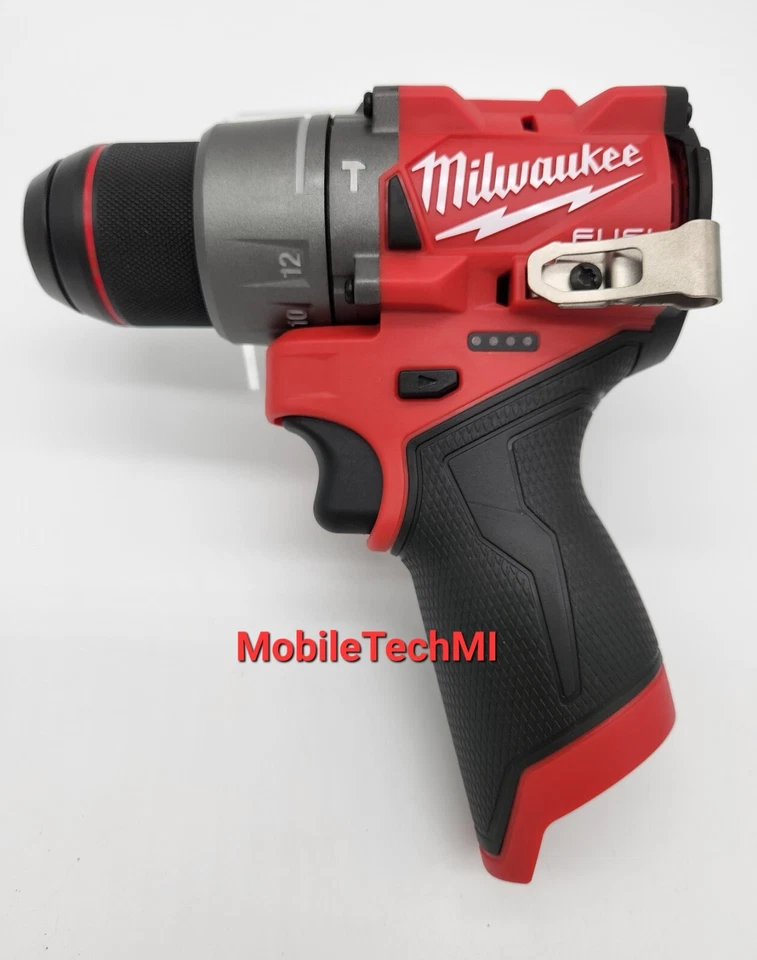 Nuevo taladro percutor Milwaukee FUEL M12 3404-20 1/2" + batería de 5,0 HO 5,0 Ah Foto 4 de 4
