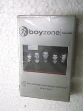 BOYZONE BALLADS SEALED 2002 RARE orig CASSETTE TAPE INDIA indian