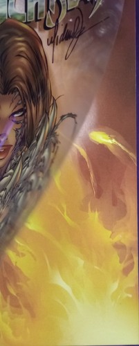 WITCHBLADE PROMOTION Wizard 1997, 2000. Autogramm von Michael Turner ACE #63 - Bild 4 von 24