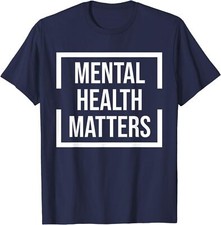 Mental Health Matters Nationale Stress Bewustzijnsmaand Unisex T-shirt