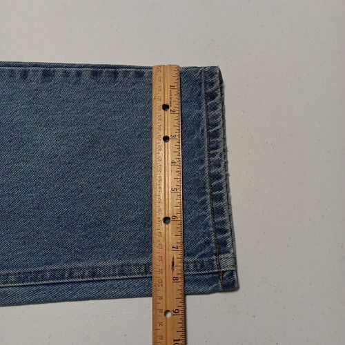 Carhartt Jeans Men's 42x32 Traditional Fit B18-DST Workwear Lightwash Distressed - Picture 13 of 16