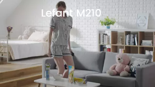 Lefant Robot Aspirapolvere Forte Aspirazione WiFi/App/Alexa Ultrasottile - Video 1 di 1