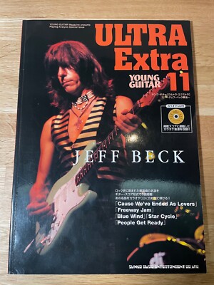 JEFF BECK BAND SCORE JAPAN GUITAR TAB CD YOUNG GUITAR ULTRA EXTRA BLOW BY BLOW