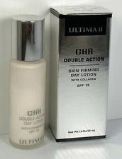 New ULTIMA II CHR Double Action Day Lotion w/ Collagen Ceramides 1.0 fl oz RARE!