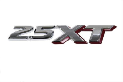 なおと　ステー固定　アイボリーエンブレム OEM 2004-2008 Subaru Forester 2.5 XT Chrome Rear Lift Gate Emblem