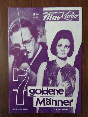 Filmprogramm MFK 107  7 goldene Männer / 7 uomini d'oro  Rossana Podestà