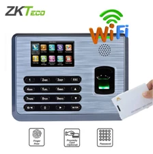 ZKTeco TX628 TCP/IP RFID USB Biometric Fingerprint Time Attendance Time Clock