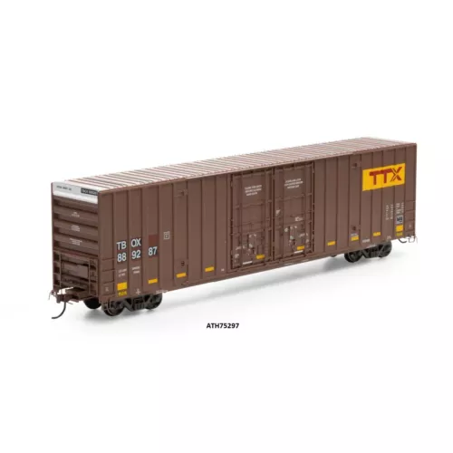 Athearn HO RTR 60' Gunderson Double Door Box Car TTX TBOX Multiple #'s