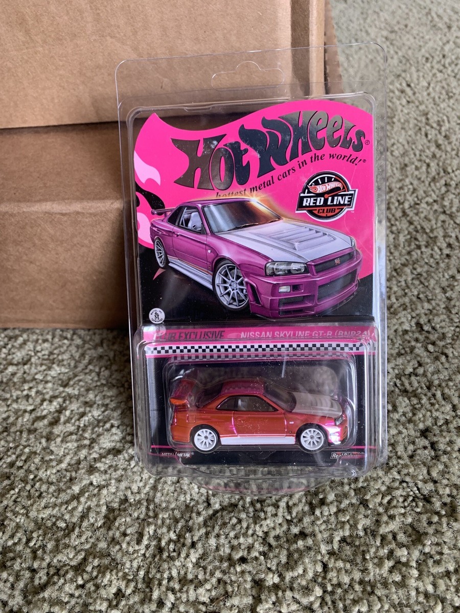 ミニカー 2023RLC HotWheels NissanSkyline GT-R R34 Amazon.com: Hot Wheels Nissan Skyline GT-R BNR34 Collectors