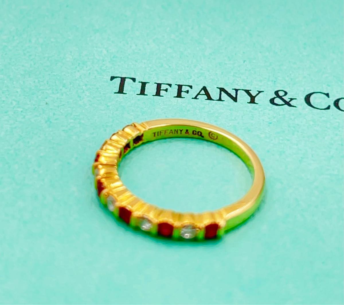 Tiffany & Co.ダイヤモンドリング 婚約指輪 ティファニー6本爪デザイン 0.4ct D VVS1 EX 鑑定書