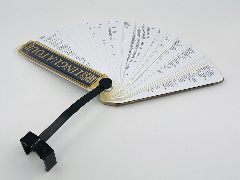 Linguatour French English Pocket Travel Dictionary Magnified TwoWay