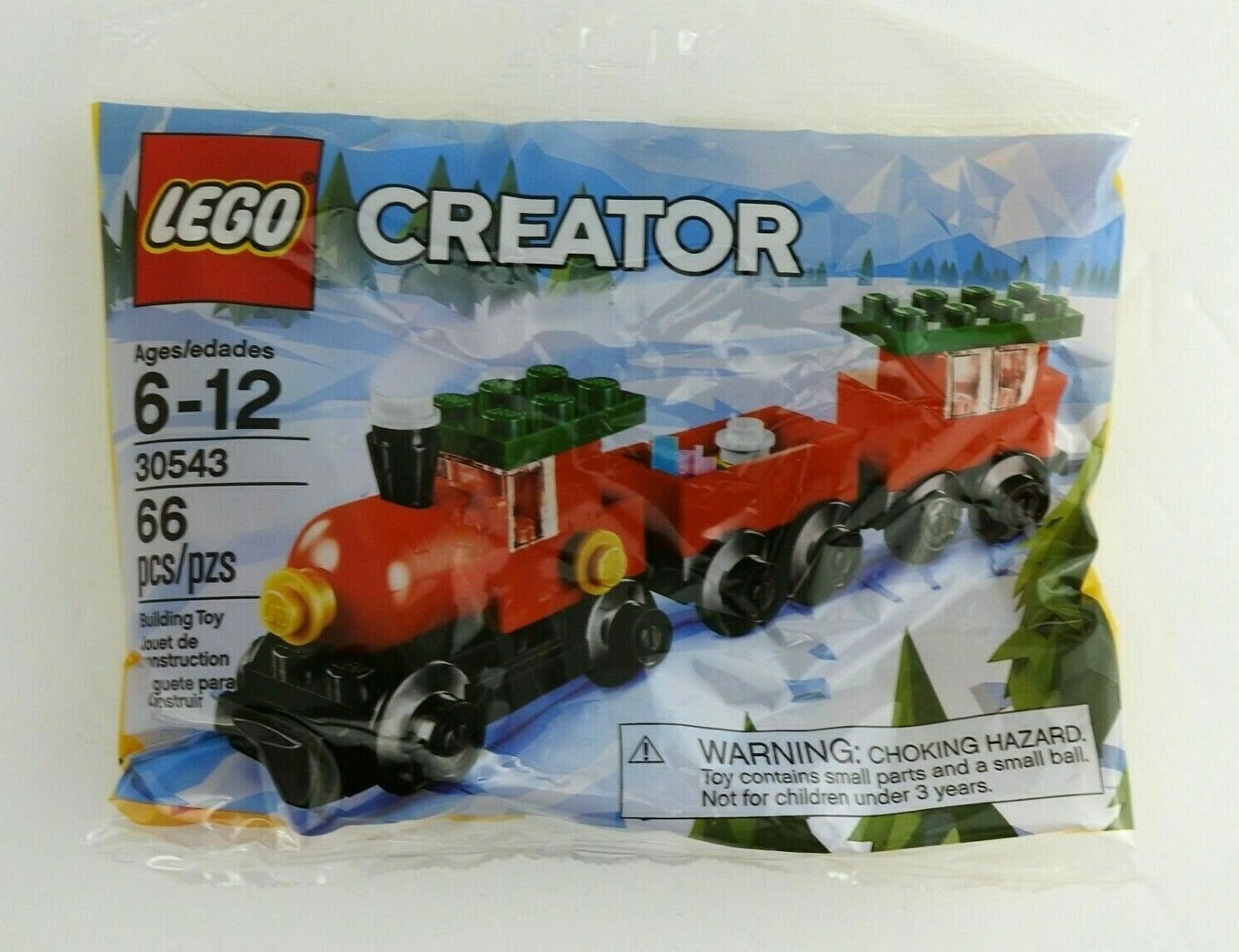 lego creator christmas train 30543