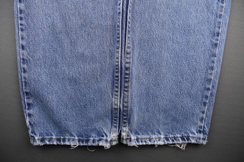 Jeans Lee vintage para hombre rectos lavado medio desgastados EE. UU. talla 34x32 (Sr 33x30) - Imagen 7 de 12