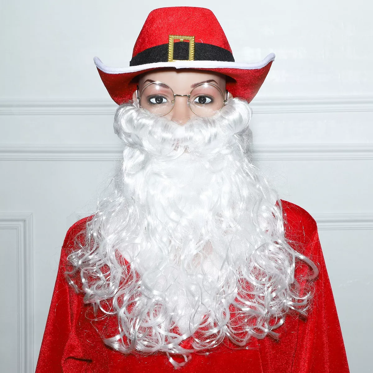 Unisex Chrismas Accessory Bandanna Hat Birthday Santa Claus Costumes Belt Stage
