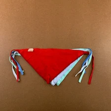 Cozy Care Baby Size Small Soft Multicolor Triangle Drool Bib 4 Pack New *Flaw