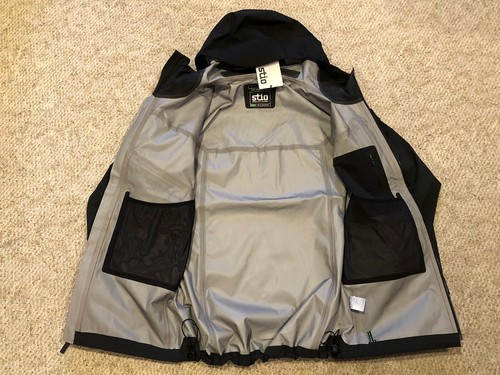 Giacca sci snowboard uomo XL nera Stio Abyss Figment full zip con cappuccio nuova con etichetta - Foto 3 di 18