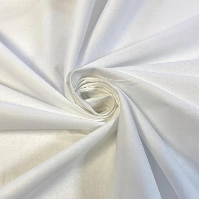Muslin Fabric/Textile - Medium Weight - 100% White Cotton (60in Wide) - Image 3 of 4