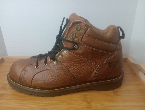 Dr. Martens Docs Fynn Leather Grunge Punk Combat Mens Boots Size UK 10 US 11 - Picture 7 of 18