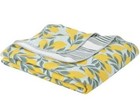 NEW Artist Collection Reversible Cotton Gauze Throw Blanket With Plush Reverse — photo 6