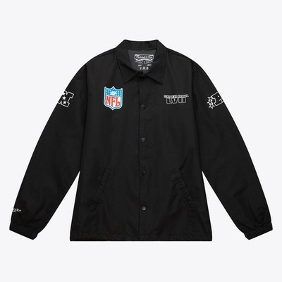 【NFL X Fenty X Mitchell & Ness】コーチジャケット Mitchell & Ness Savage x Fenty Super Bowl LVII NFL Coach's Jacket
