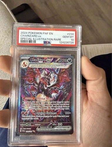 New ListingCharizard ex 2024 SV: Paldean Fates 234/091 PSA 10 Special Illustration Rare