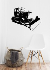 Wandtattoo - Raupe - T100 - Traktor  - DDR - KFZ - Fahrzeug