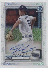 2020 Bowman Mega Box Chrome Mojo Auto JJ Goss #BMA-JJG Auto 0k3p