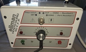 ELLMAN DENTO SURG 90FFP ESU, NICE & CLEAN, GREAT CONDITION,  NEEDS KNOB REPLACED