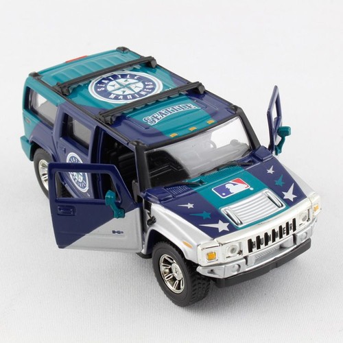 FLEER EDITION Collectible H2 HUMMER Diecast Car 1/43 SEATTLE MARINERS MLB 2004 - Picture 8 of 10