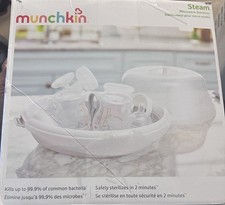 Munchkin Steam Microwave Baby Bottle Sterilizer- Open Box
