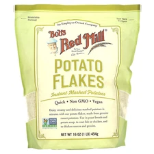 Potato Flakes, Instant Mashed Potatoes, 16 oz (454 g)