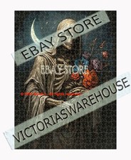 500 piece jigsaw puzzle Grim reaper rose dark fate gothic