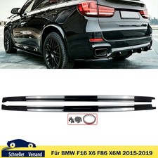 Seitenschweller Ansätze SCHWARZ GLANZ für BMW X5 F15 F85 X5M F16 X6 F86 X6M L+R Seitenschweller Ansätze SCHWARZ GLANZ für BMW X5 F15 F85 X5M F16 X6 F86 X6M L+R