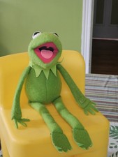 Vintage 1976 KERMIT THE FROG 850 Jim Henson MUPPET DOLL Fisher Price Plush Toy 