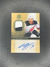 Nico Hischier 2023-24 Upper Deck The Cup Signature Materials Auto /25 #SM-NH New