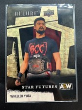 2022 AEW Allure Wheeler Yuta GOLDEN TREASURES 1/1 Upper Deck Trading Card #93970