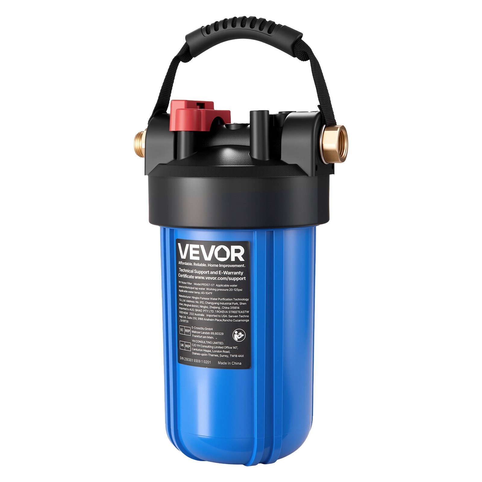 New RV Water Filtration System, Drinking Water Filter System with Replaceable