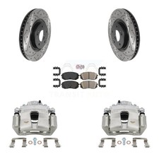 Transit Auto KCD-100266N Brake Disc and Pad Kit Front for Hyundai Sonata Optima