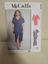 McCall’s Sewing Pattern 8340 Women's Dresses Soze 30-32-34-36-38 New & Uncut 