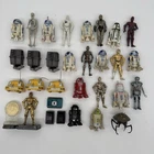 Large Lot Of 30 Vintage Star Wars Droid Action Figures  1995-2003