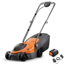 Flymo 18V SimpliMow 320 Cordless 30L Lawnmower Bosch 4.0Ah Battery & Charger NEW