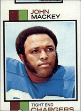 1973 Topps #118 John Mackey - FAIR