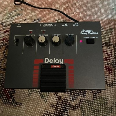 AMDEK DMK-100 Analog Delay Machine Gitarrenpedal Vintage getestet aus Japan