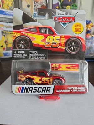 2024 Mattel Disney Pixar Cars Nascar LIGHTNING McQUEEN #95 Rusteze Car Walmart