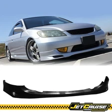 Fits 04-05 Honda Civic 2/4 Door EM2 ES2 JDM Style Front Bumper Lip Spoiler PU
